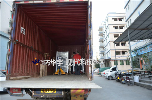 我司21號發貨浙江，為浙江某公司提供定製款恒溫恒濕戶外投影儀安裝櫃(圖4)